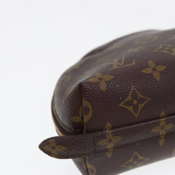 LOUIS VUITTON Monogram Trousse Demi Ronde Cosmetic Pouch M47520 LV Auth 87547 - Picture 14 of 16